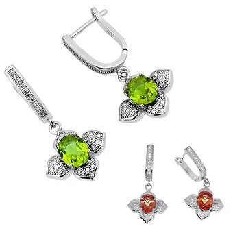 Zultanite Silver Earrings