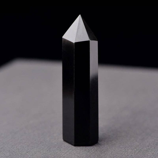 Black Obsidian Tower  7-8cm