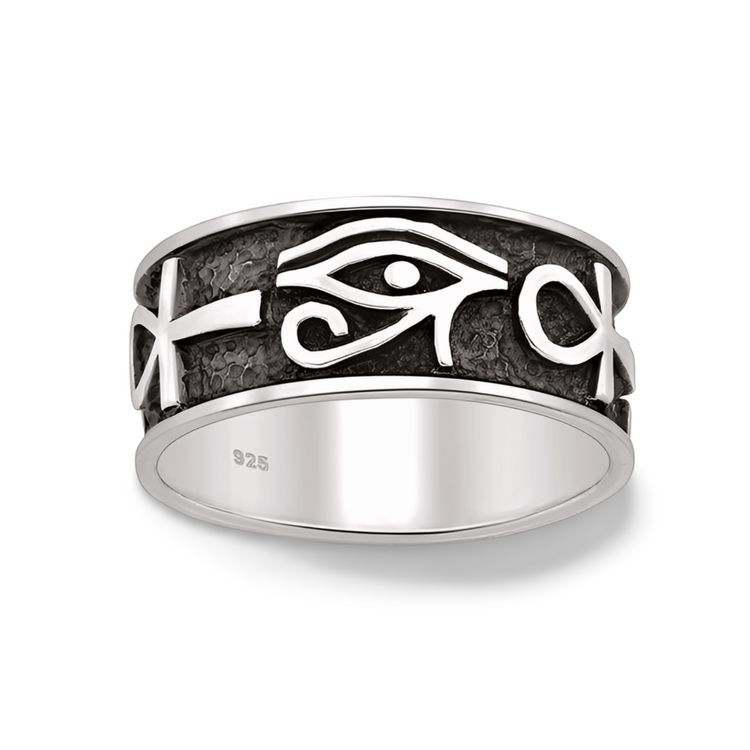 Eye of Ra Silver Ring