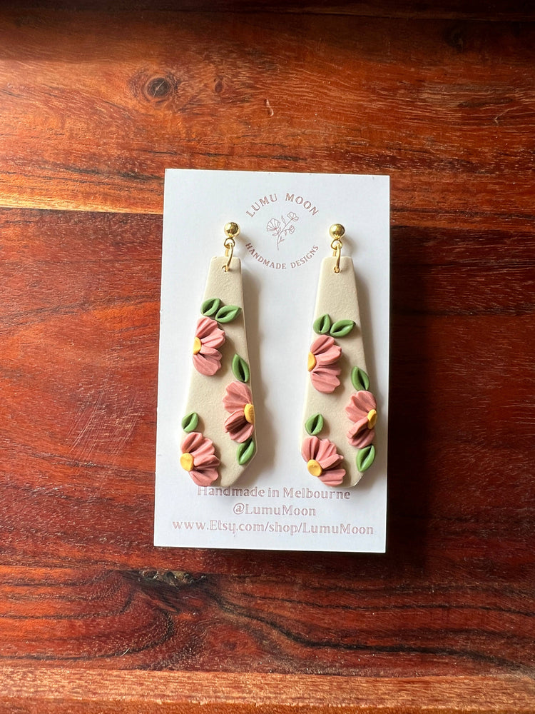 Spring Floral Earrings