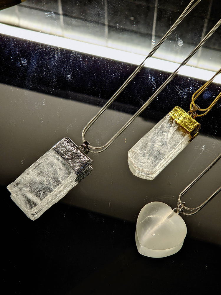 Selenite Necklace