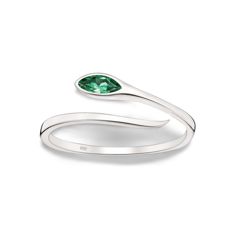 Silver Snake Ring