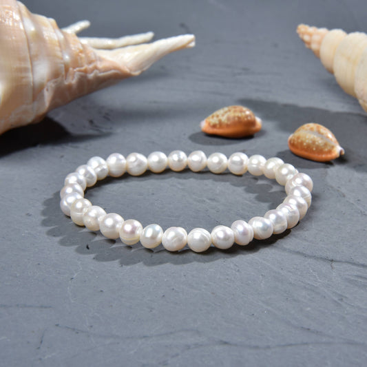 Freshwater Pearl Stretch Bracelet