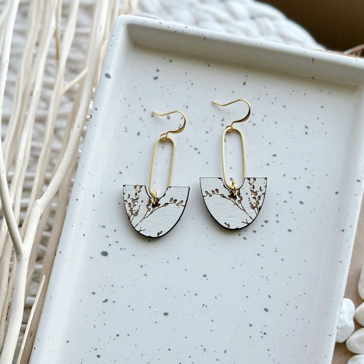 Breha: Spring Green Earrings