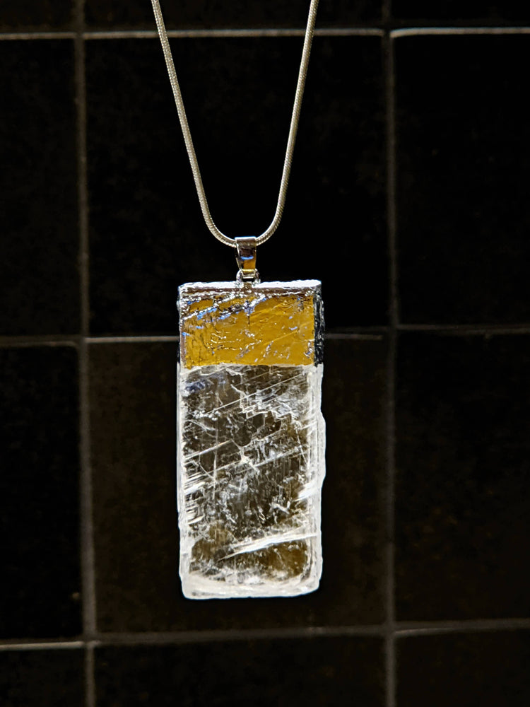 Selenite Necklace