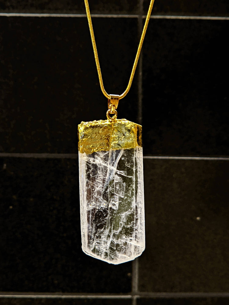 Selenite Necklace