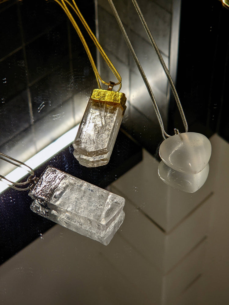 Selenite Necklace
