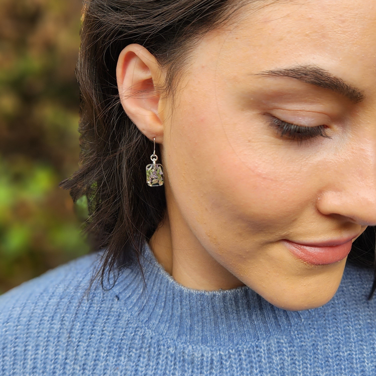 Mistflower Dangle Earrings