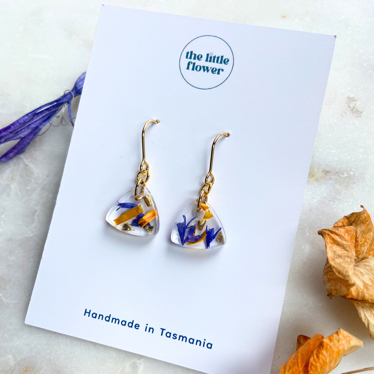 Dusk Flower Earrings