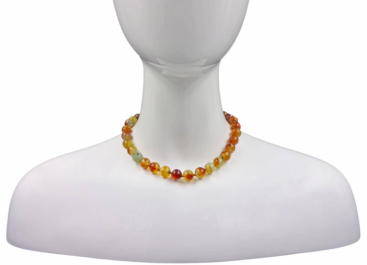 Prehnite Collar Necklace