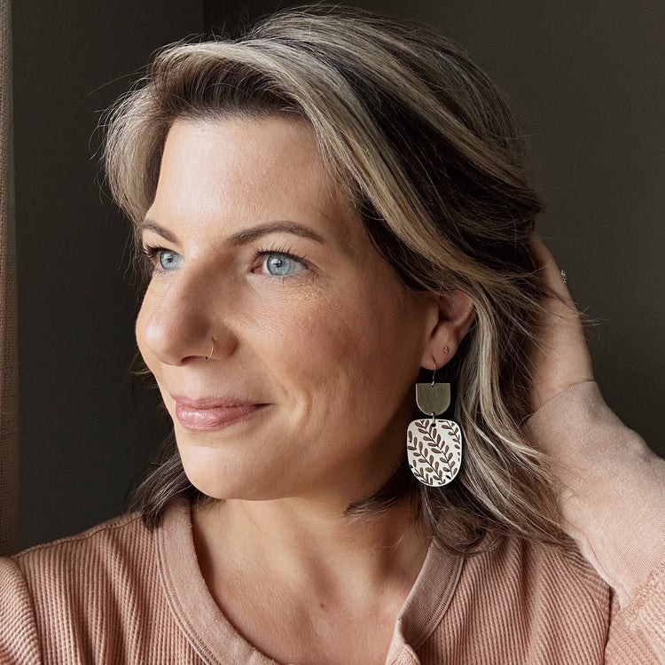 Satus | Whitewash Earrings