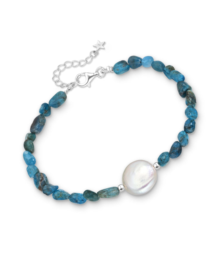 Blue Spirit Silver Bracelet
