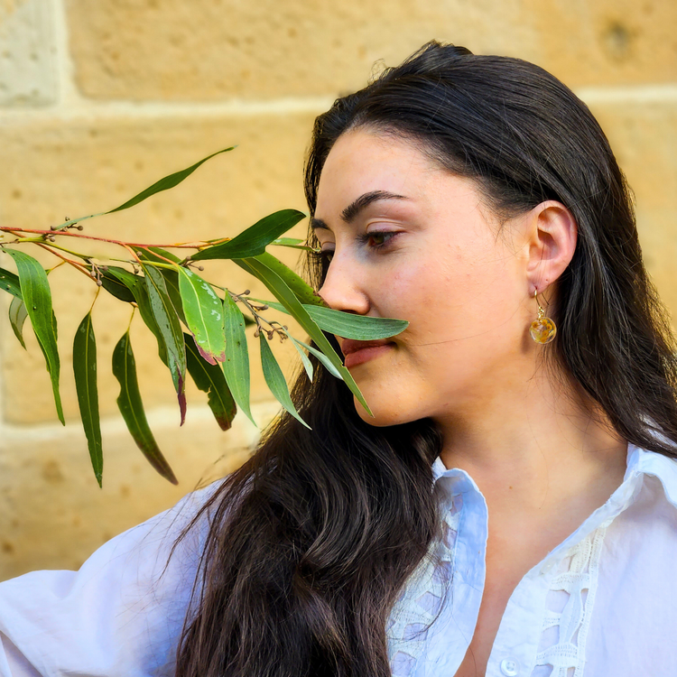 Native Wattle Dangle Earrings - The Native Collection