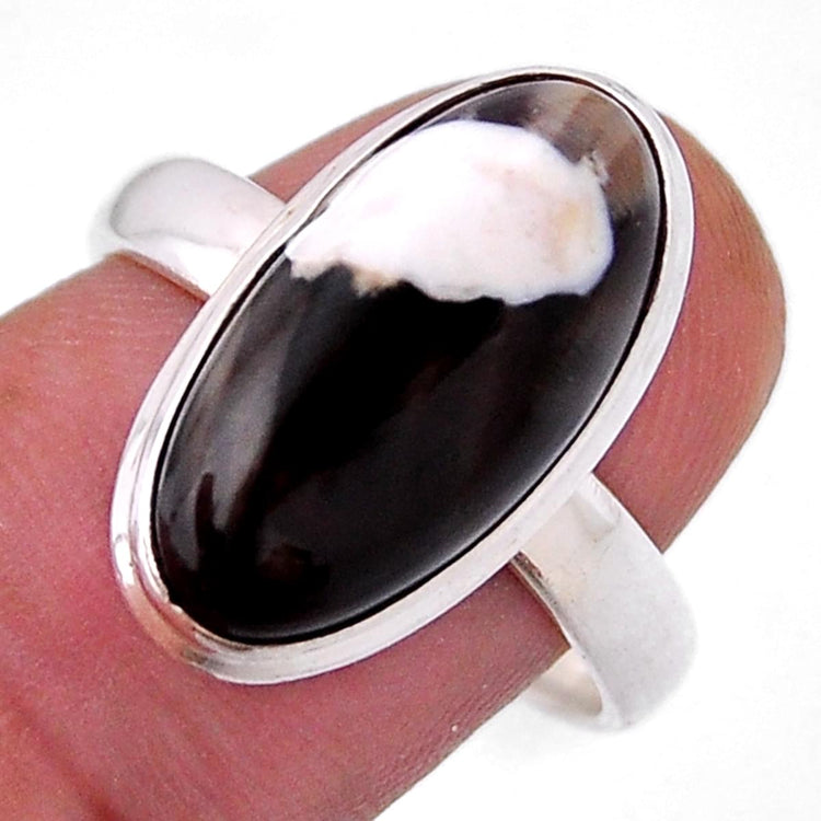 Wild Horse Magnesite Silver Ring