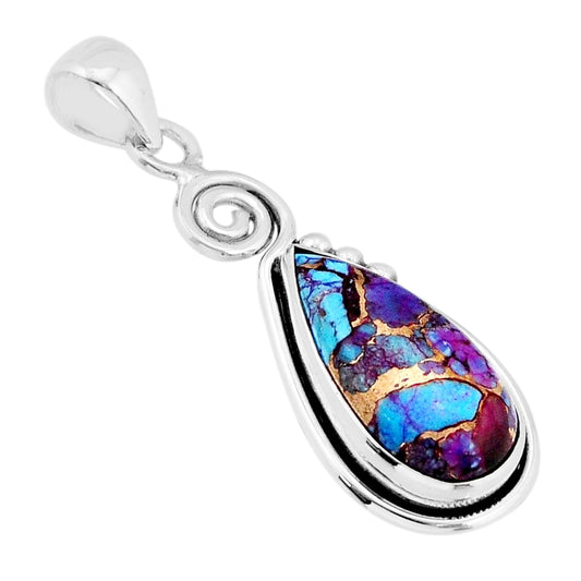 Purple Copper Pendant