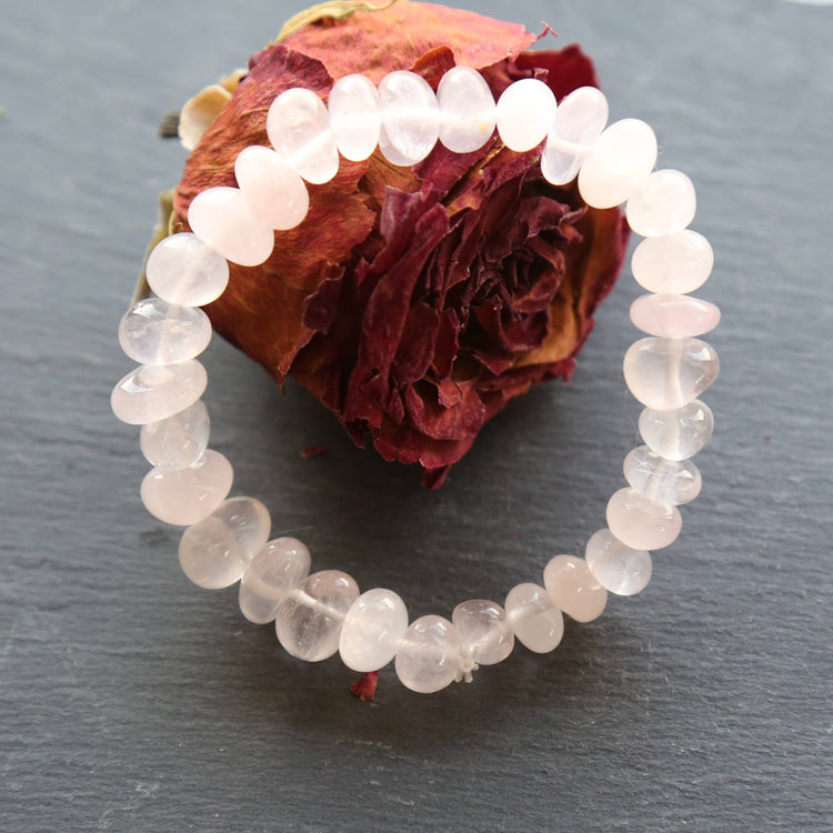 Rose Quartz Stretch Bracelet
