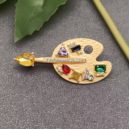 Artists Palette Brooch