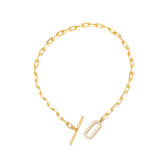 T-Bar Link Chain Bracelet