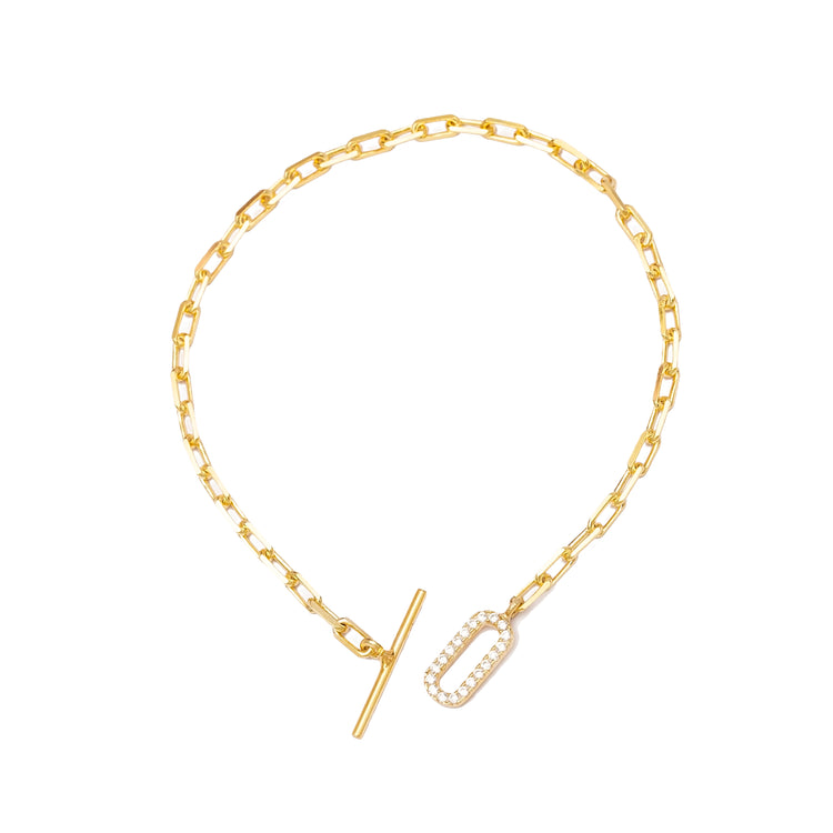T-Bar Link Chain Bracelet