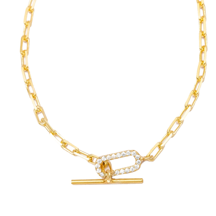 T-Bar Link Chain Bracelet