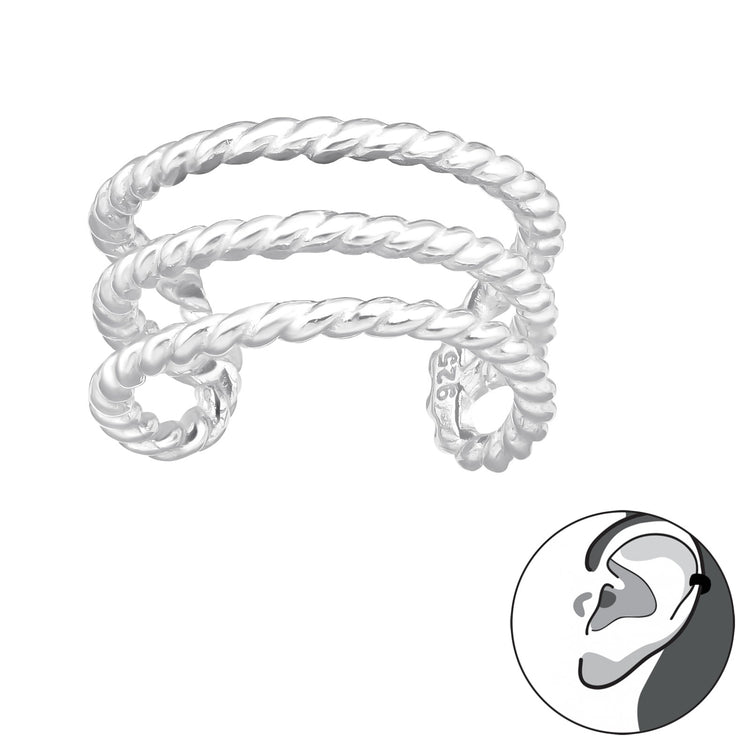 Sterling Silver Earcuff