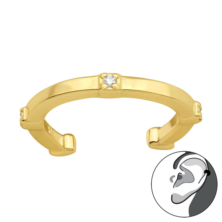 Sterling Silver Earcuff