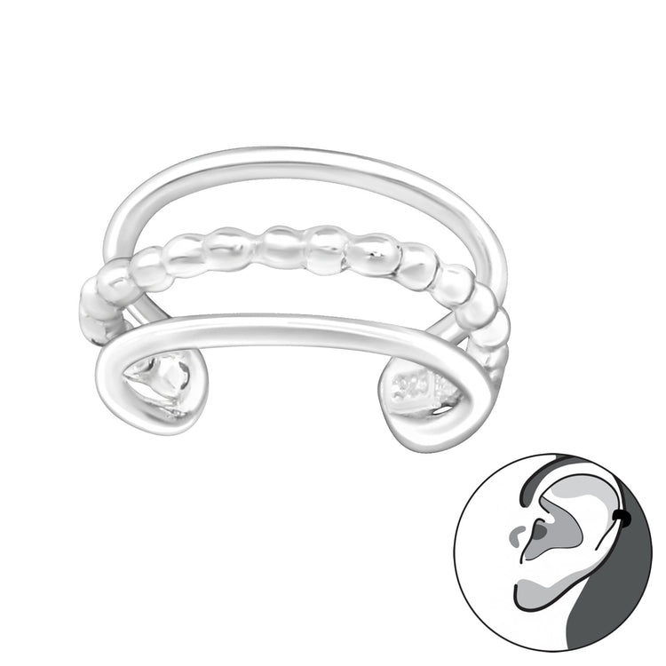 Sterling Silver Earcuff