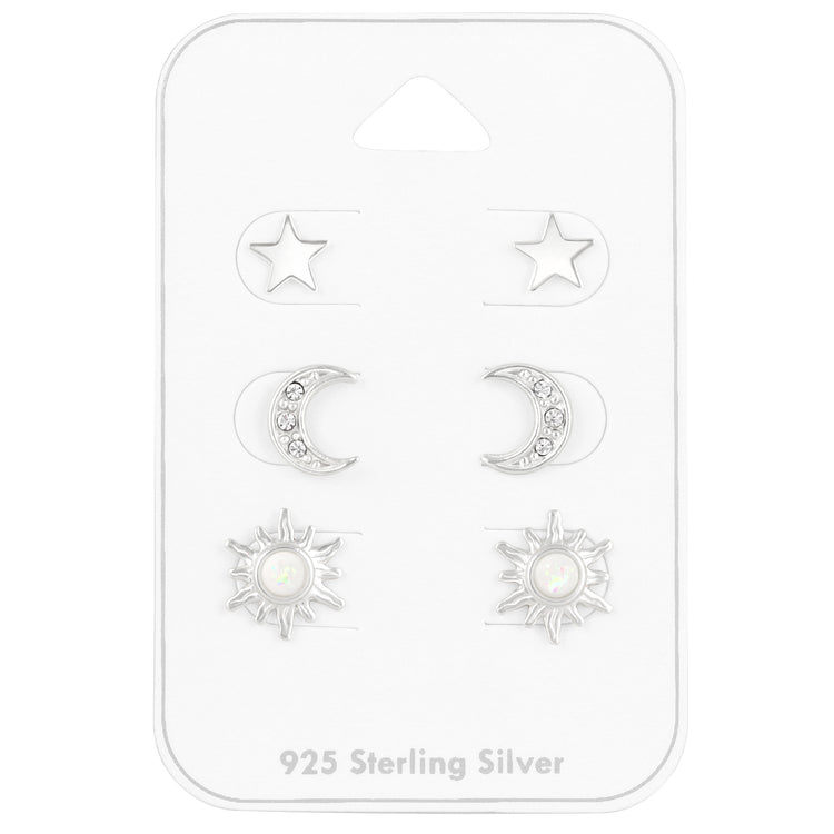 Sterling Silver Stud Set