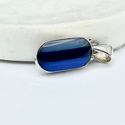Lapis Silver Pendant
