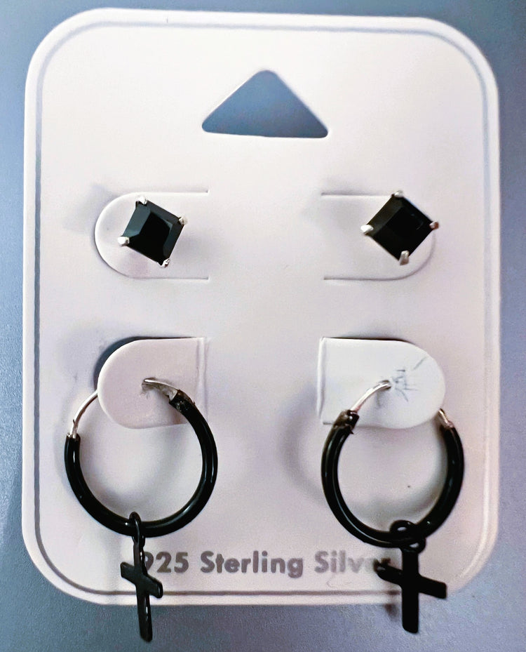 Sterling Silver Exquisite Studs