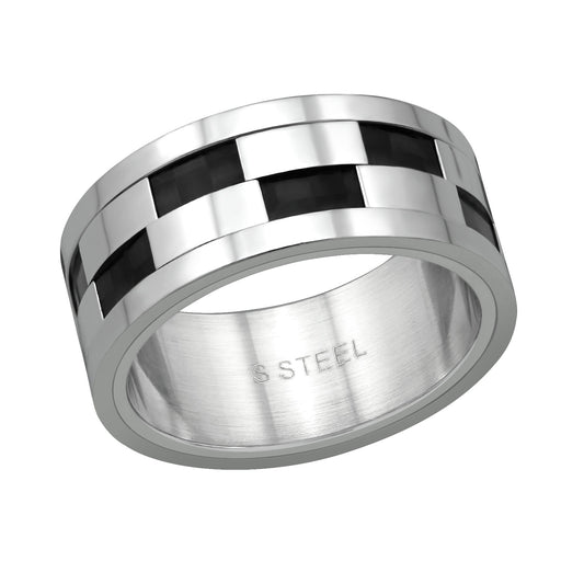Special Black Steel Ring