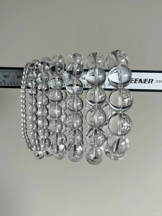 Clear Quartz Bracelet | Amplify Clarity & Focus 8mm