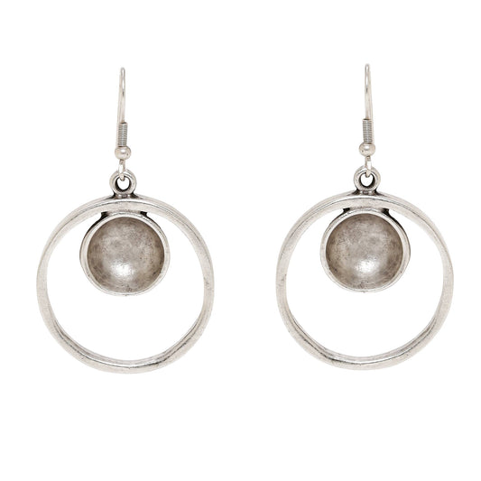 Boho Pewter Earrings