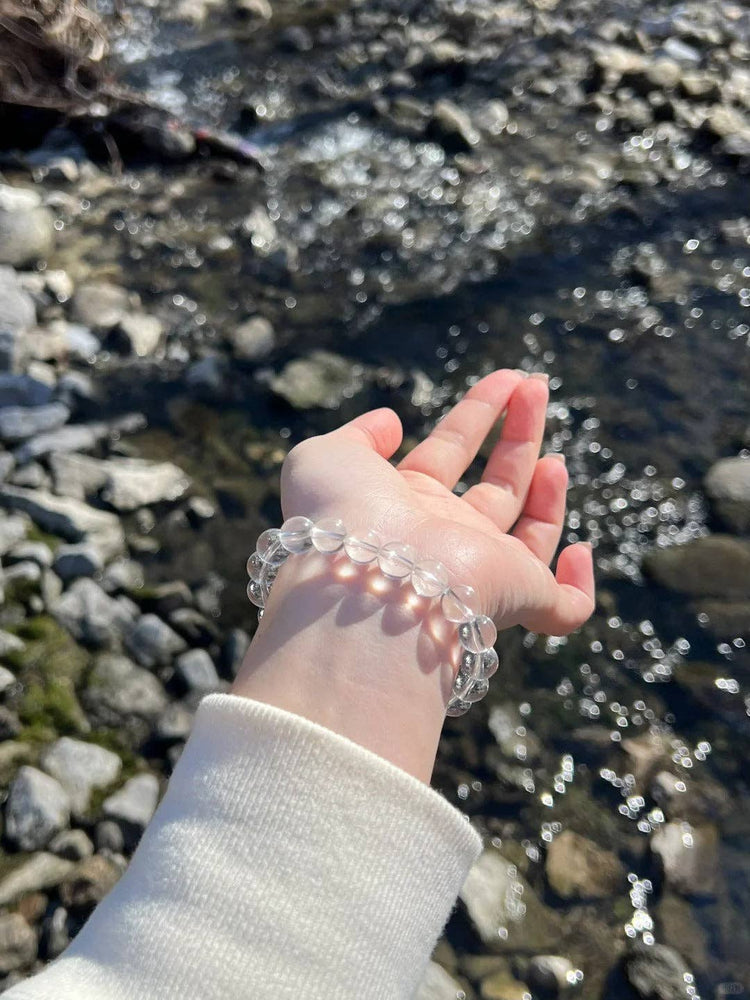 Clear Quartz Bracelet | Amplify Clarity & Focus 8mm