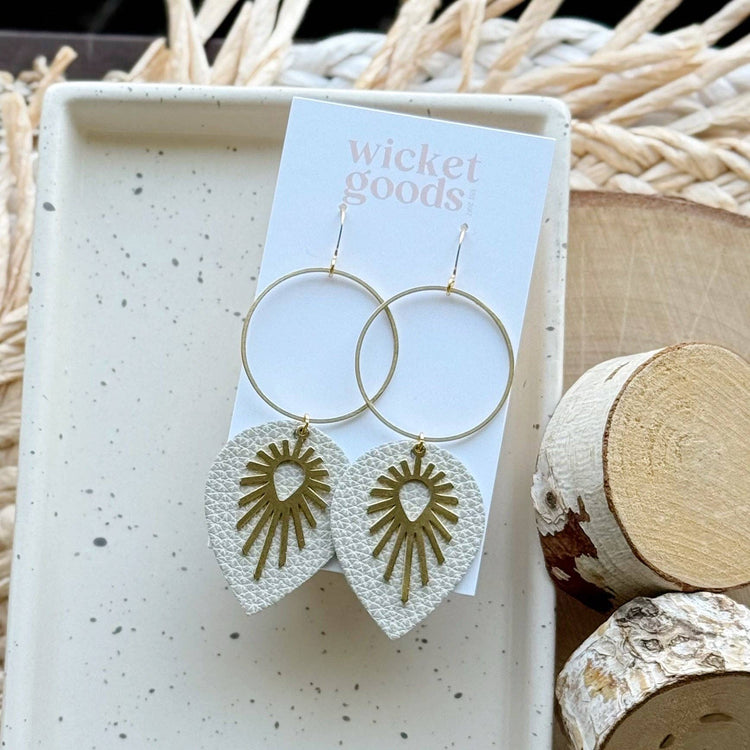 Solis | Fossil Earrings