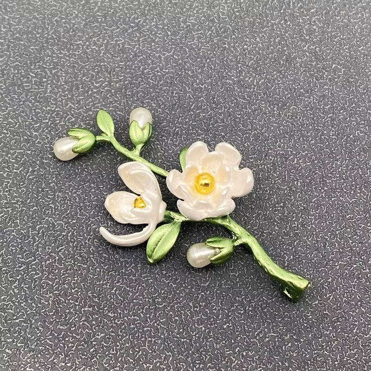 Magnolia Brooch