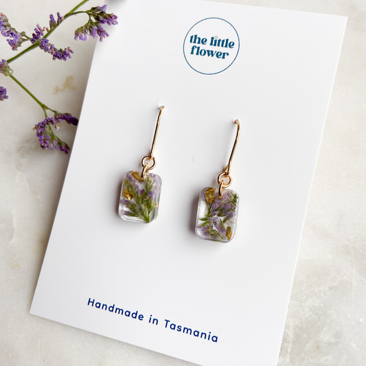 Mistflower Dangle Earrings