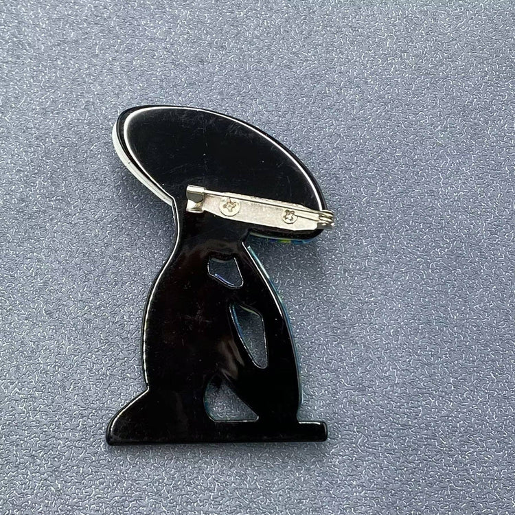 Beauty & Style Acrylic Brooch