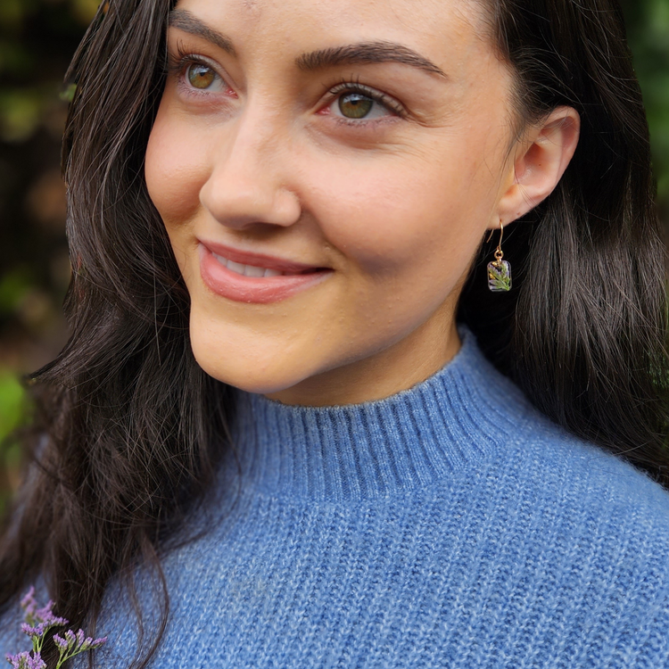 Mistflower Dangle Earrings