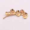 Golden Orchid Brooch