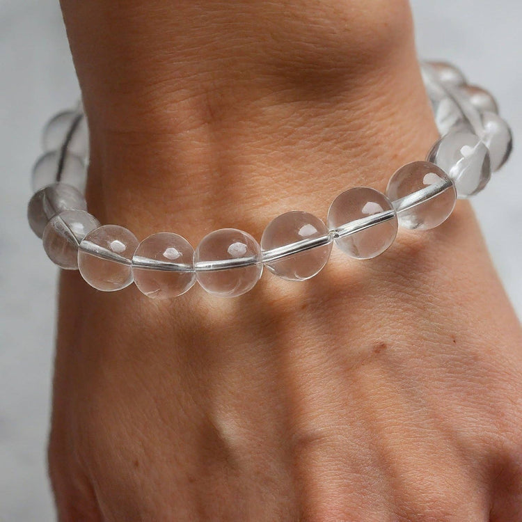 Clear Quartz Bracelet | Amplify Clarity & Focus 8mm