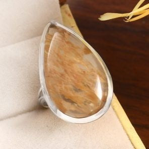 Rutile Silver Ring