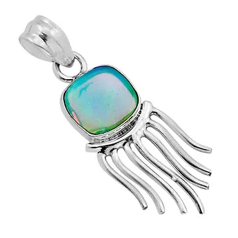 Opal Jelly Silver Pendant