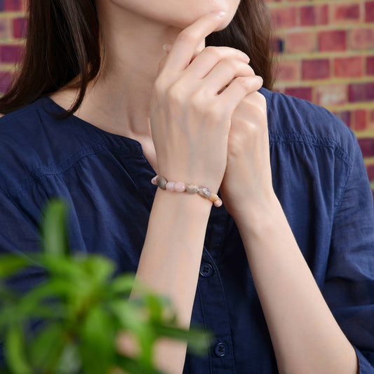 Pink Opal Stretch Bracelet