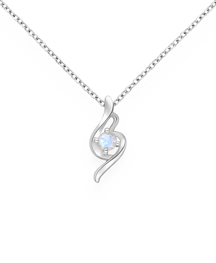 Caress Silver Pendant