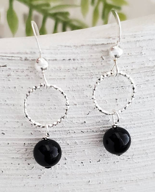 Diamond Cut w/Crystal Pearls - Mystic Black