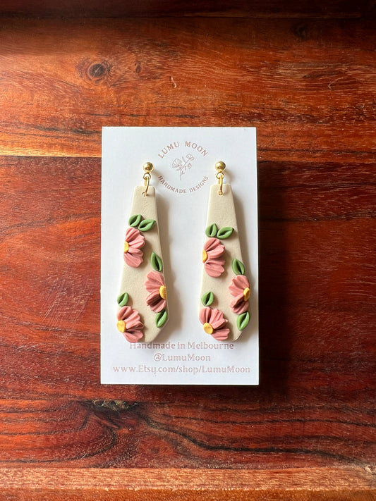 Spring Floral Earrings