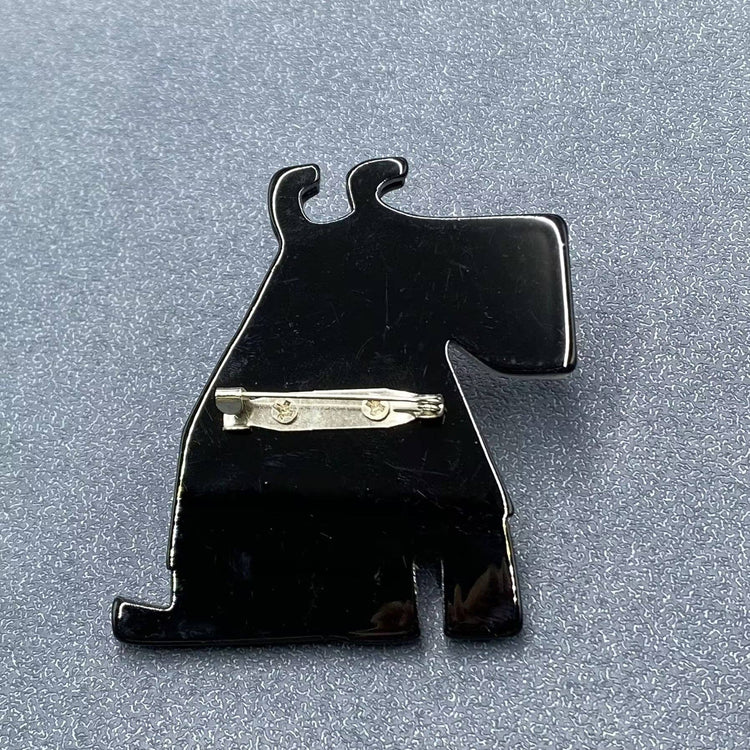Cartoon Acrylic Dog Brooch