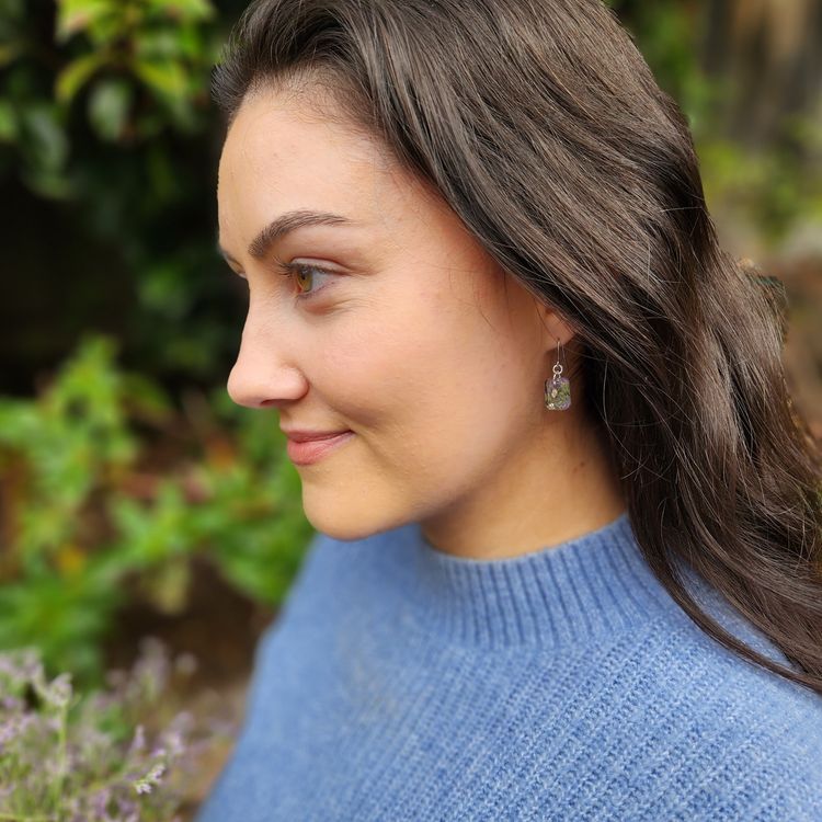 Mistflower Dangle Earrings