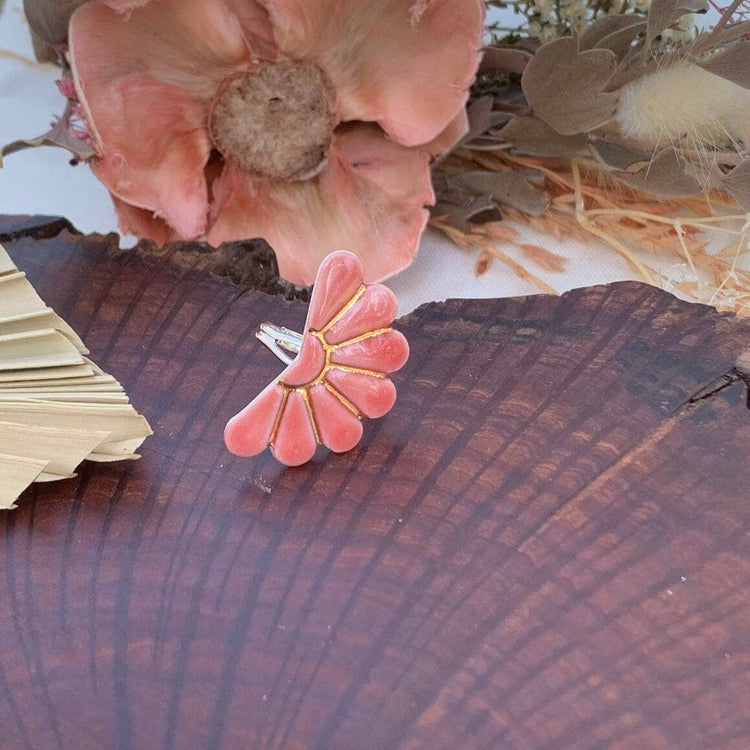 Porcelain Ring in Pink